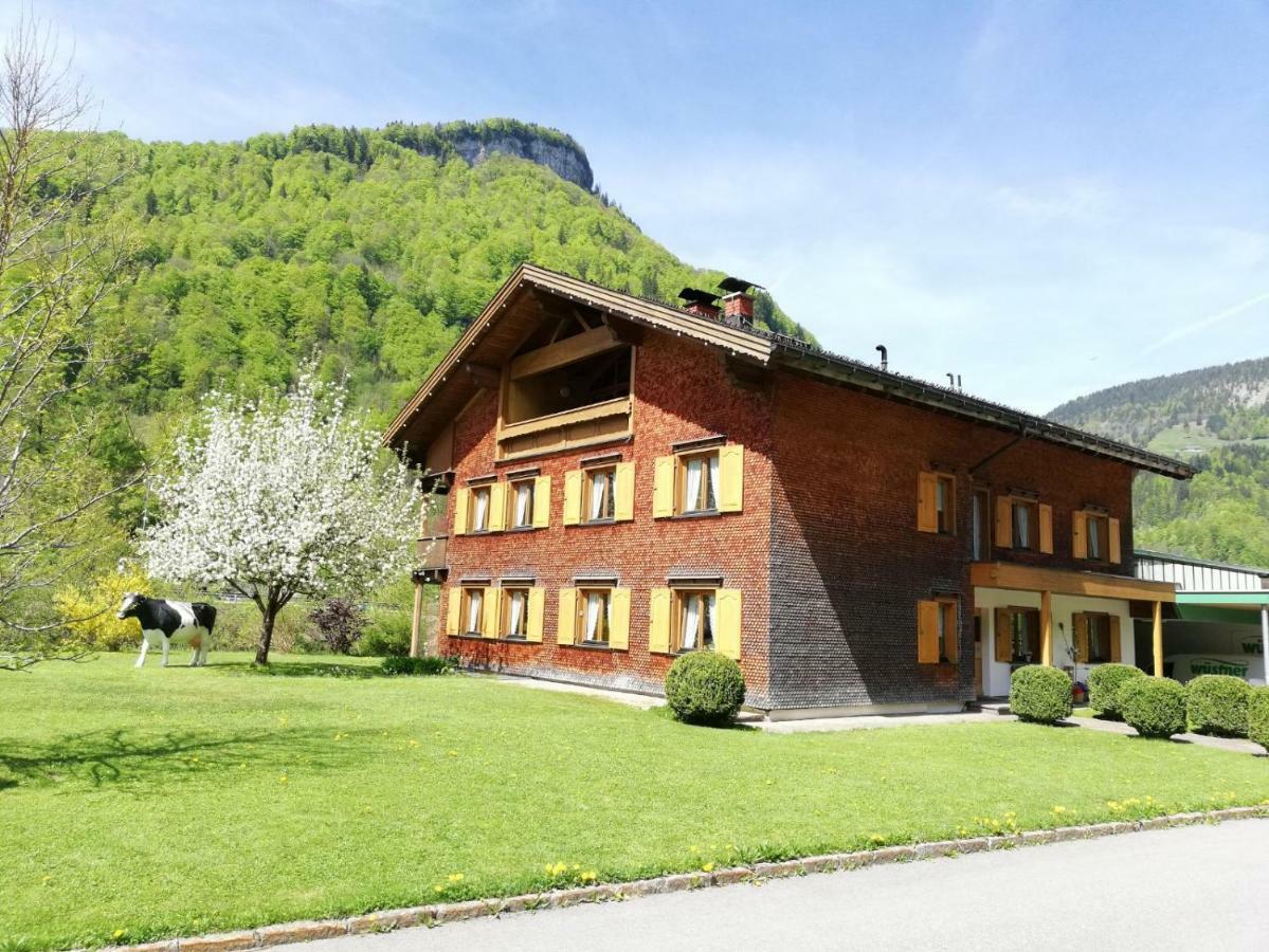 Ferienwohnung Haus Helena Mellau Exterior foto